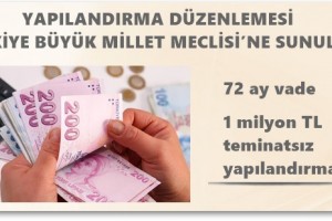 Vergi ve Kamuya Olan Borçlara Yapılandırılma Geliyor